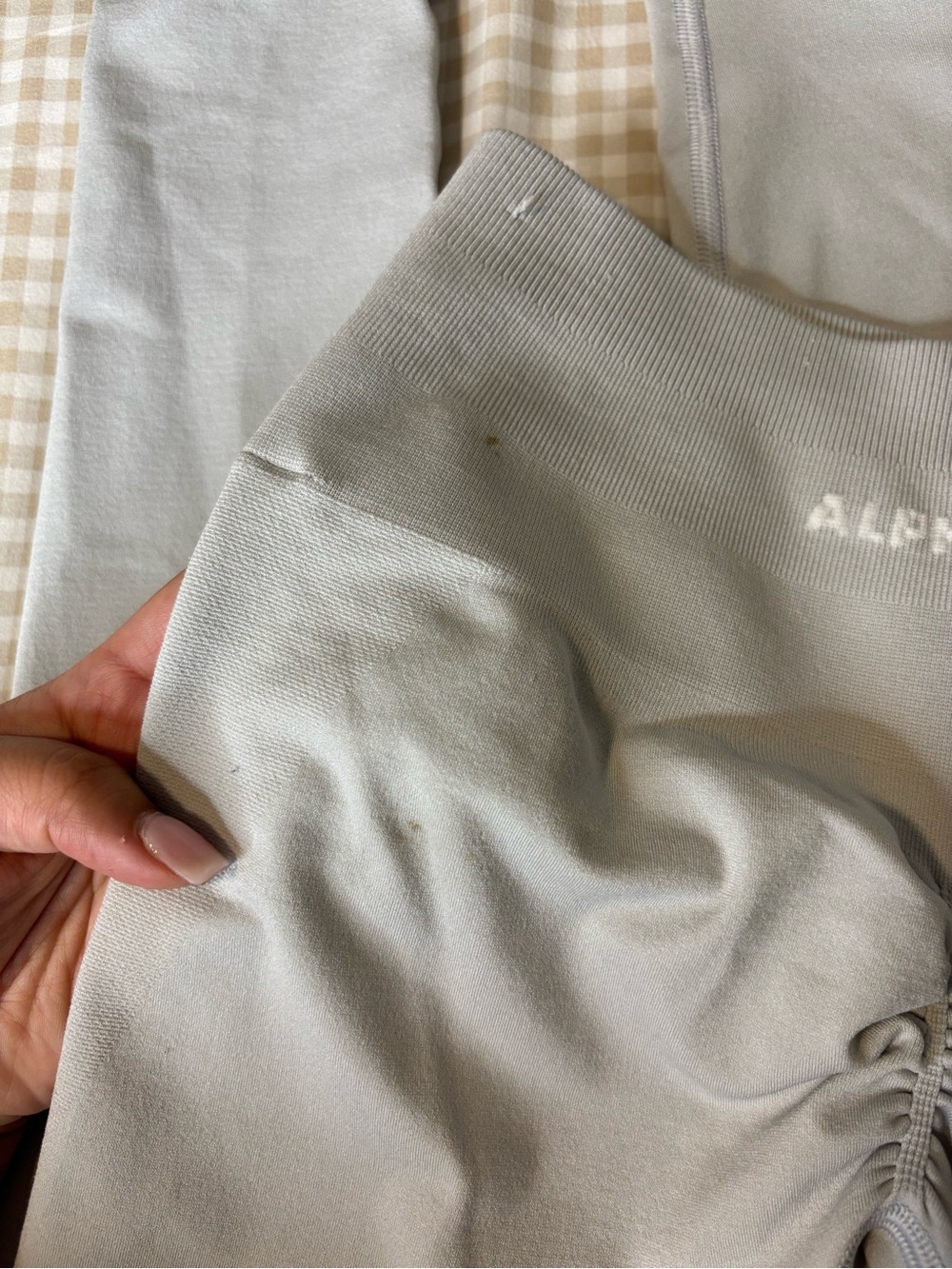 Alphalete Amplify Leggings in Silver Sky - Picture 4 of 7